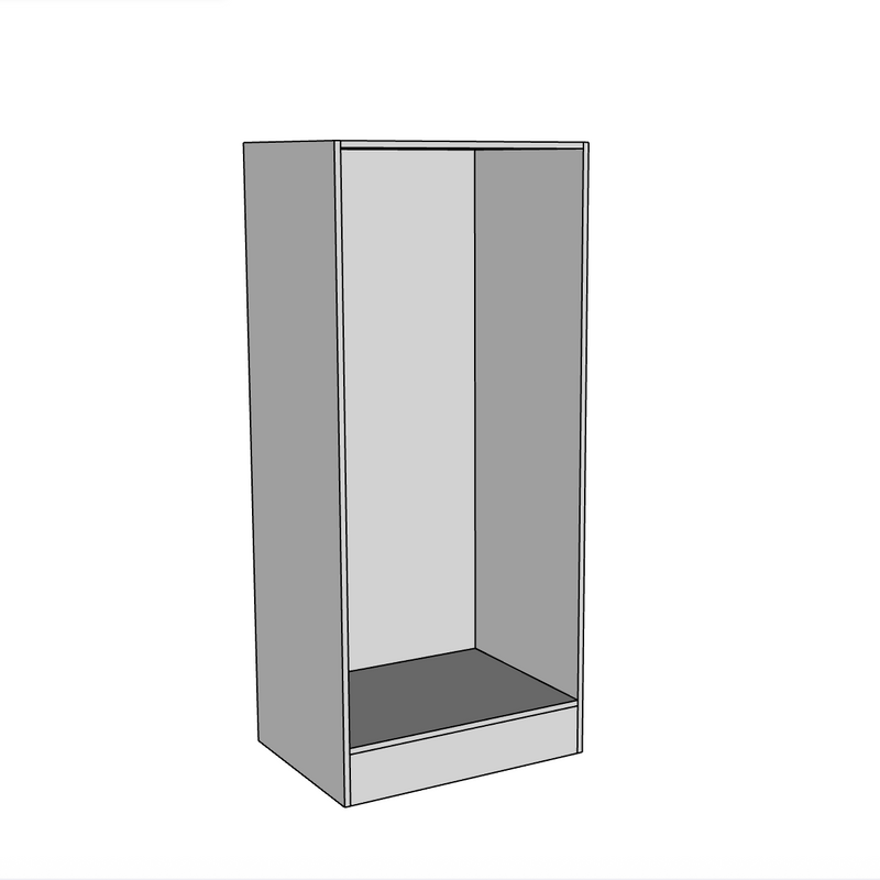 Double Wardrobe Carcass (600mm wide)