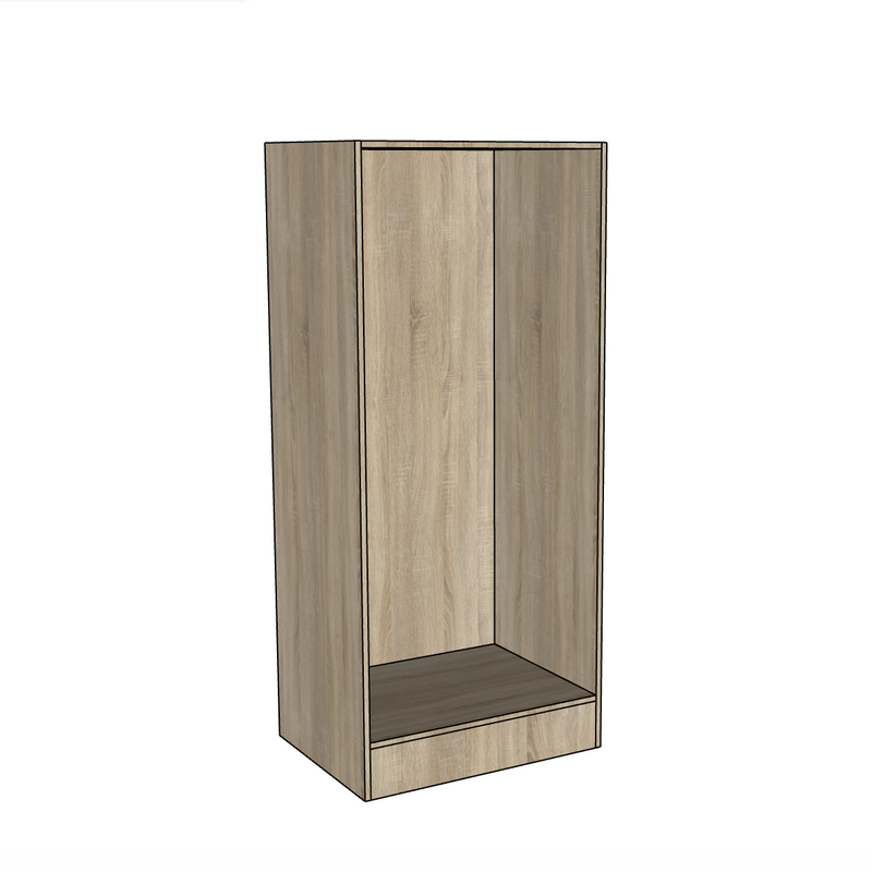 Double Wardrobe Carcass (600mm wide)