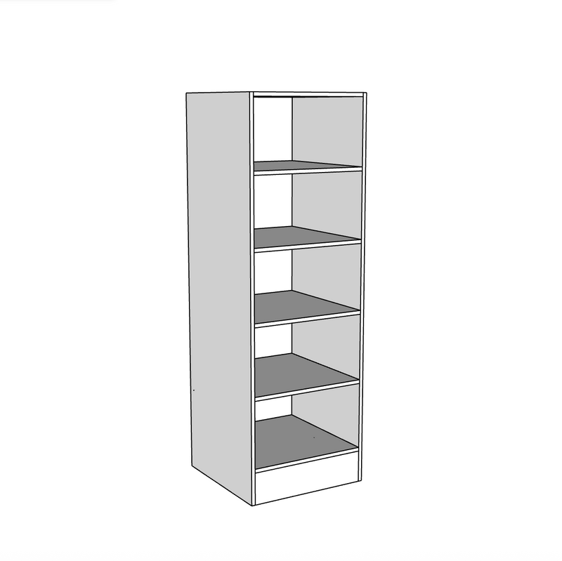 Single Wardrobe Carcass (400mm wide)