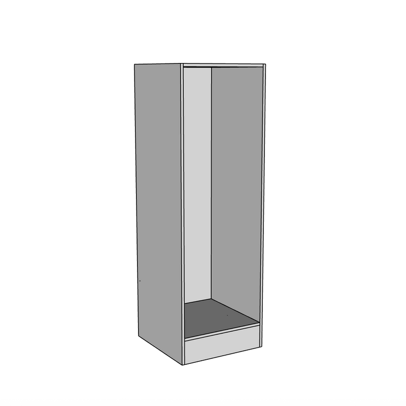 Single Wardrobe Carcass (400mm wide)